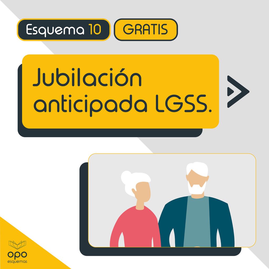 esquemas-oposiciones-jubilación-anticipada-ley-general-de-la-seguridad-social