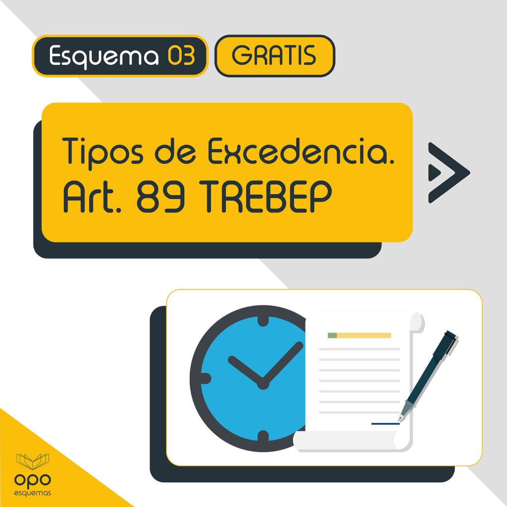 esquemas-oposiciones-tipos-de-excedencia-trebep